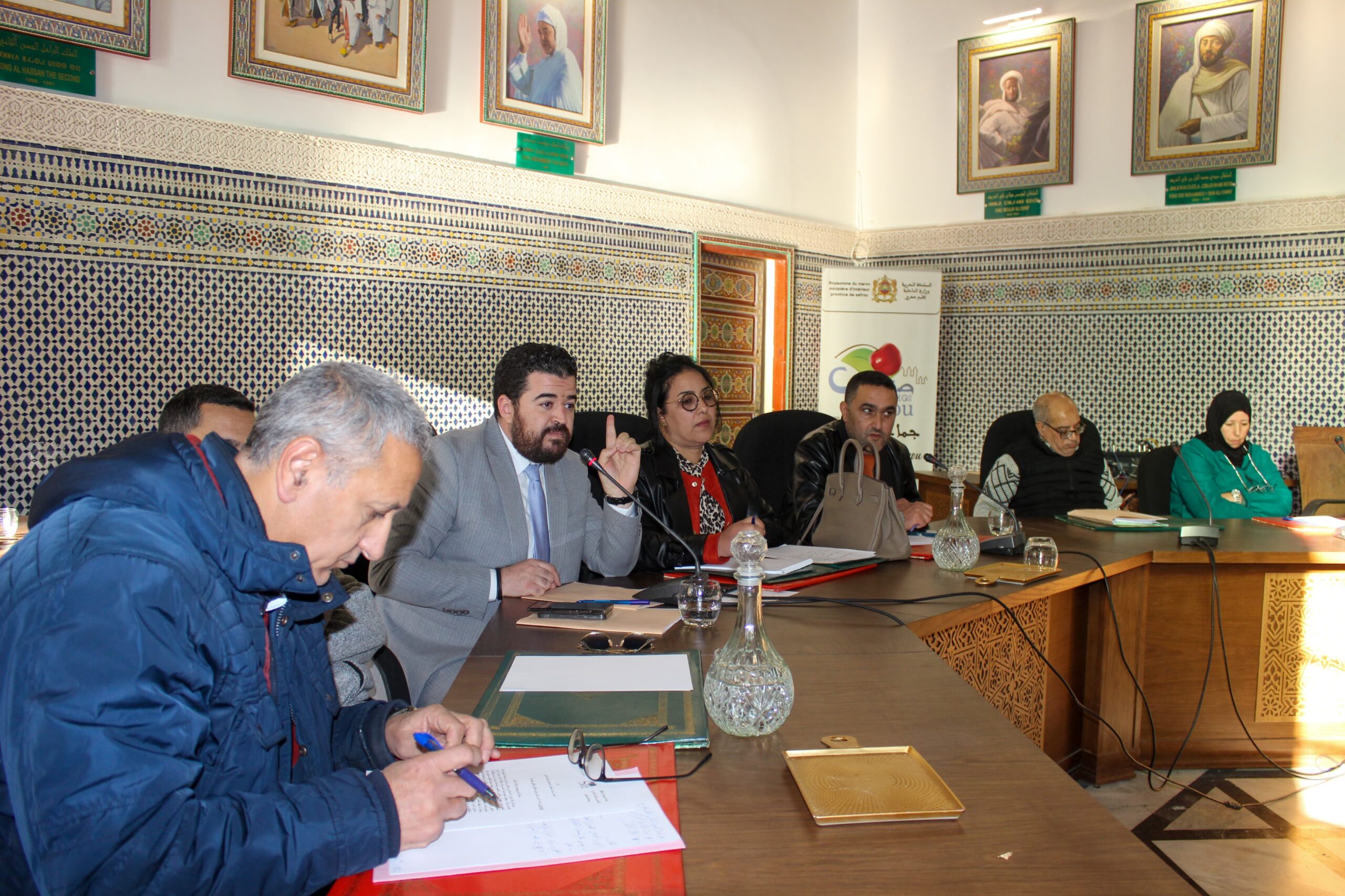 التحضير للملتقى الثقافي يجمع المجلس الجماعي مع المجتمع المدني بصفرو