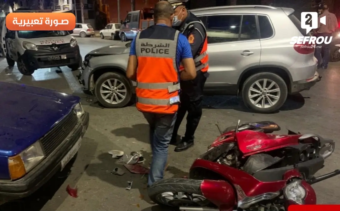 فوضى الدراجات النارية وغياب علامات التشوير ينذر بارتفاع حوادث السير بصفرو