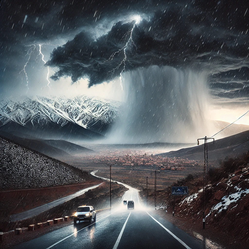 المغرب يستعد لتقلبات جوية قوية: أمطار غزيرة، ثلوج ورياح عاتية هذا الأسبوع