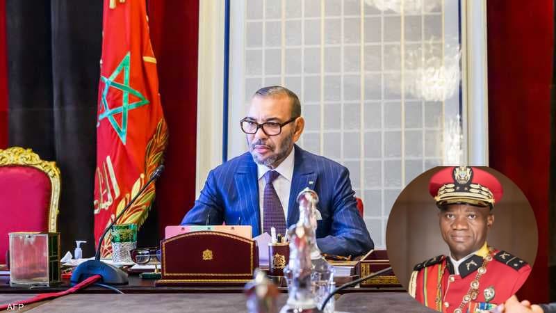 الملك محمد السادس يهنئ رئيس الغابون الجديد بريس كلوتير أوليغي نغيما