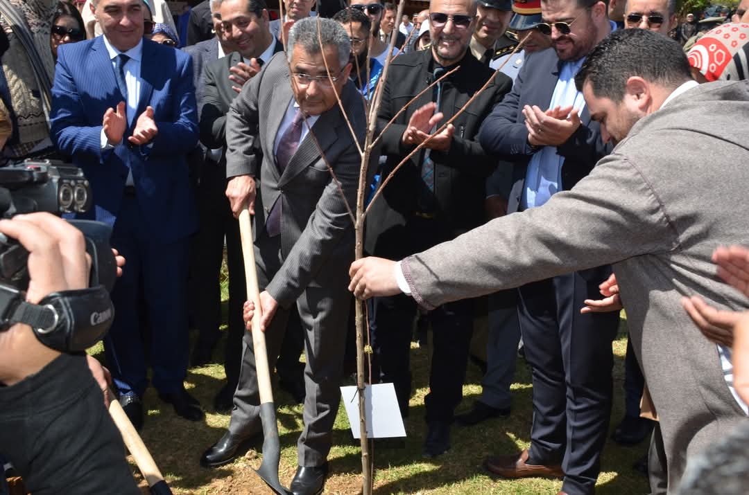 انطلاق عملية غرس أشجار حب الملوك بصفرو احتفالاً بالدورة الأولى بعد قرن من مهرجان الكرز